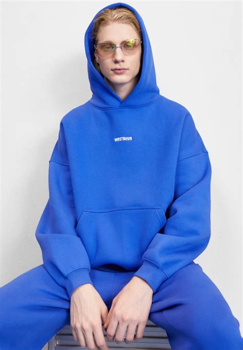 Blaue Hoodies & Sweatshirts 